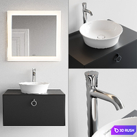 Duravit White Tulip Vanity Unit Set 3