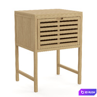 Haumea washbasin cabinet in acacia LA REDOUTE INTERIEURS