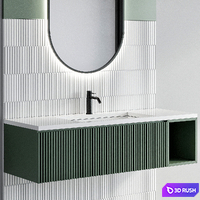 Bathroom furniture 62 3D Model Vray, Corona
