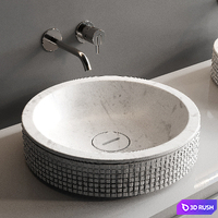 Antonio Lupi Panta Rei + Pixel Vanity Unit Set 3 3D Model Vray, Corona