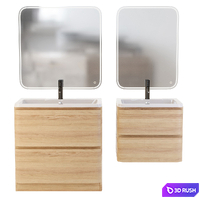 Cabinet with sink BelBagno Albano 3D Model Vray, Corona
