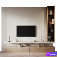 TV set 220 3D Model Vray, Corona