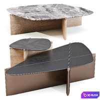 Giorgetti: Griffe - Coffee and Side Tables 3D Model Corona