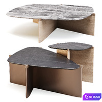Giorgetti: Griffe - Coffee and Side Tables 3D Model Corona