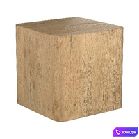 OSLO PLINTH SQUARE SIDE TABLE 3D Model Vray, Corona