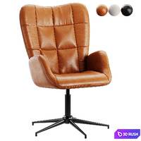 Chair Iris Swivel 3D Model Vray, Corona
