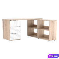 Desk Mont Blanc-2 Time 3D Model Corona