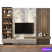 TV stand 25 3D Model Vray