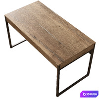Desk LINDA 3D Model Corona