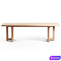 Zara Home - Desk 01 by Vincent Van Duysen 3D Model Vray