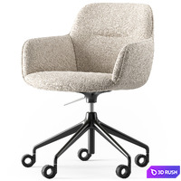 Calligaris Cocoon office chair 3D Model Vray, Corona