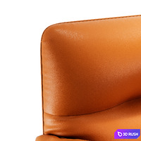 Modern Tampa Swivel Armchair 3D Model Corona