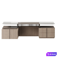 Giorgetti G Code Desk 3D Model Vray, Corona