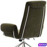 CB2 Saviti Office Chair 3D Model Vray, Corona