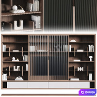 TV set 1 3D Model Vray, Corona