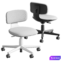 Vitra office chair Rookie 3D Model Vray, Corona