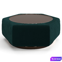 Fendi Casa Marrakesh coffee tables set 3D Model Vray, Corona