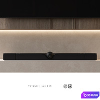 TV Wall | Set 819 3D Model Vray, Corona