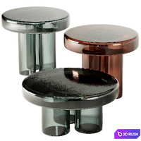 Miniforms Soda Coffee &amp; Side Tables 03 3D Model Corona