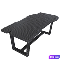 Wooden table slab 3D Model Vray