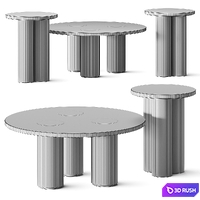 Soho Home Tisbury Coffee Tables 3D Model Vray, Corona