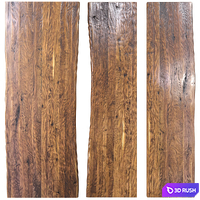 Wooden table slab 3D Model Vray