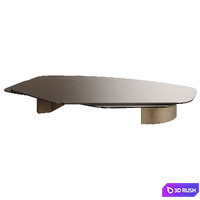 Carpenters VINCENZO DE COTIIS DC1503 Glass Table 3D Model Vray, Corona
