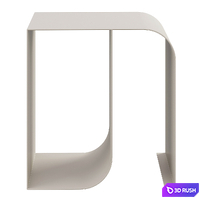 Coffee table Ondule La Redoute 3D Model Corona