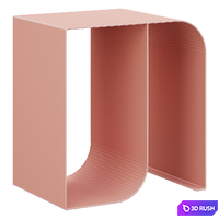 Coffee table Ondule La Redoute 3D Model Corona