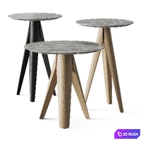 District Eight Luna Coffee Tables 3D Model Vray, Corona