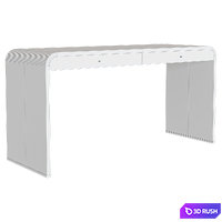 Desk Ives Desk 3D Model Corona