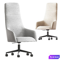 Office chair ALYA EXECUTIVE SO1496 from Andreu World 3D Model