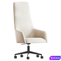Office chair ALYA EXECUTIVE SO1496 from Andreu World 3D Model Corona