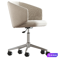 Office chair Gabby by RENDEZ VOUS DECO 3D Model Corona