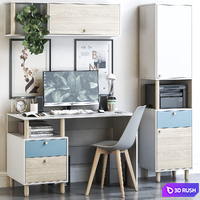 Workplace with Deakins furniture