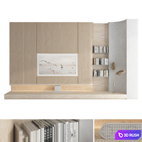 TV wall set 57