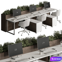 Employee Set - Office Furniture 487
