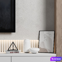 TV Wall 112 3D Model Vray, Corona