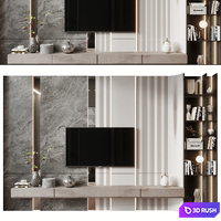 TV Shelf KTV133 3D Model Corona