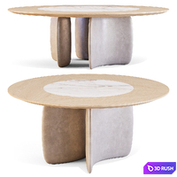 Bonaldo: Mellow ST - Dining Tables 3D Model Corona