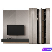 TV zone 11 3D Model Corona