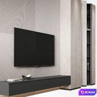 TV zone 11 3D Model Corona