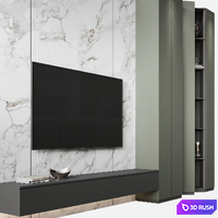 TV zone 12 3D Model Corona