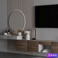 Furniture Composition 03 3D Model Corona