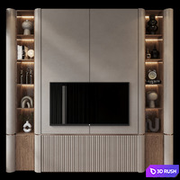 TV shelf 0765 3D Model Vray