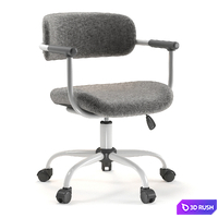 Marcy office chair 3D Model Vray, Corona