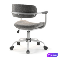 Marcy office chair 3D Model Vray, Corona