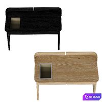 Desk IKEA RIDSPÖ 3D Model Corona