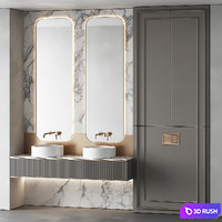 Bathroom furniture 44 3D Model Corona