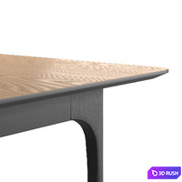 KLIMT Rectangle Table by MODERNIST 3D Model Vray, Corona